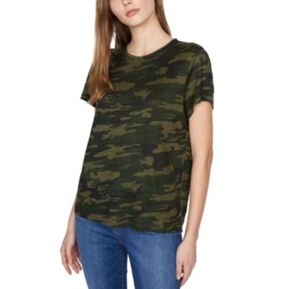 Sanctuary The Perfect T-Shirt In Mother Nature Camo - XXS
